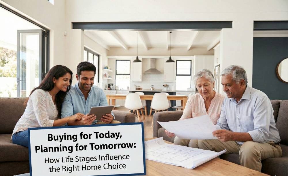 Buying for Today, Planning for Tomorrow: How Life Stages Influence the Right Home Choice.